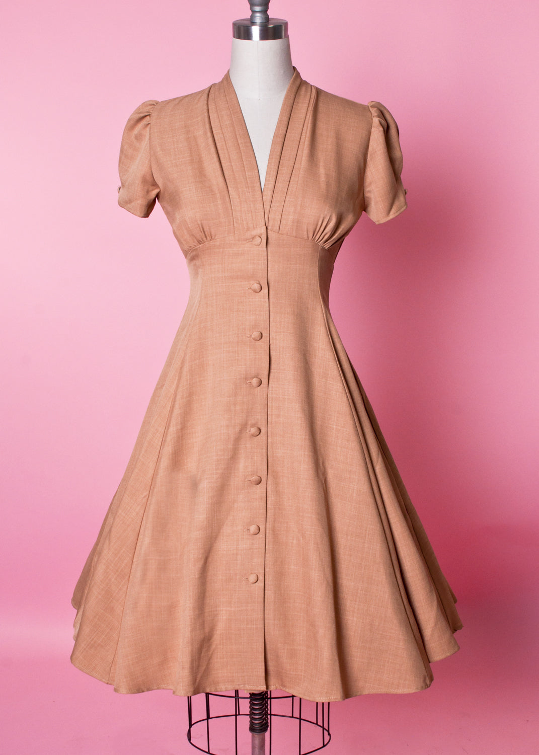 Manhattan Dress - Camel