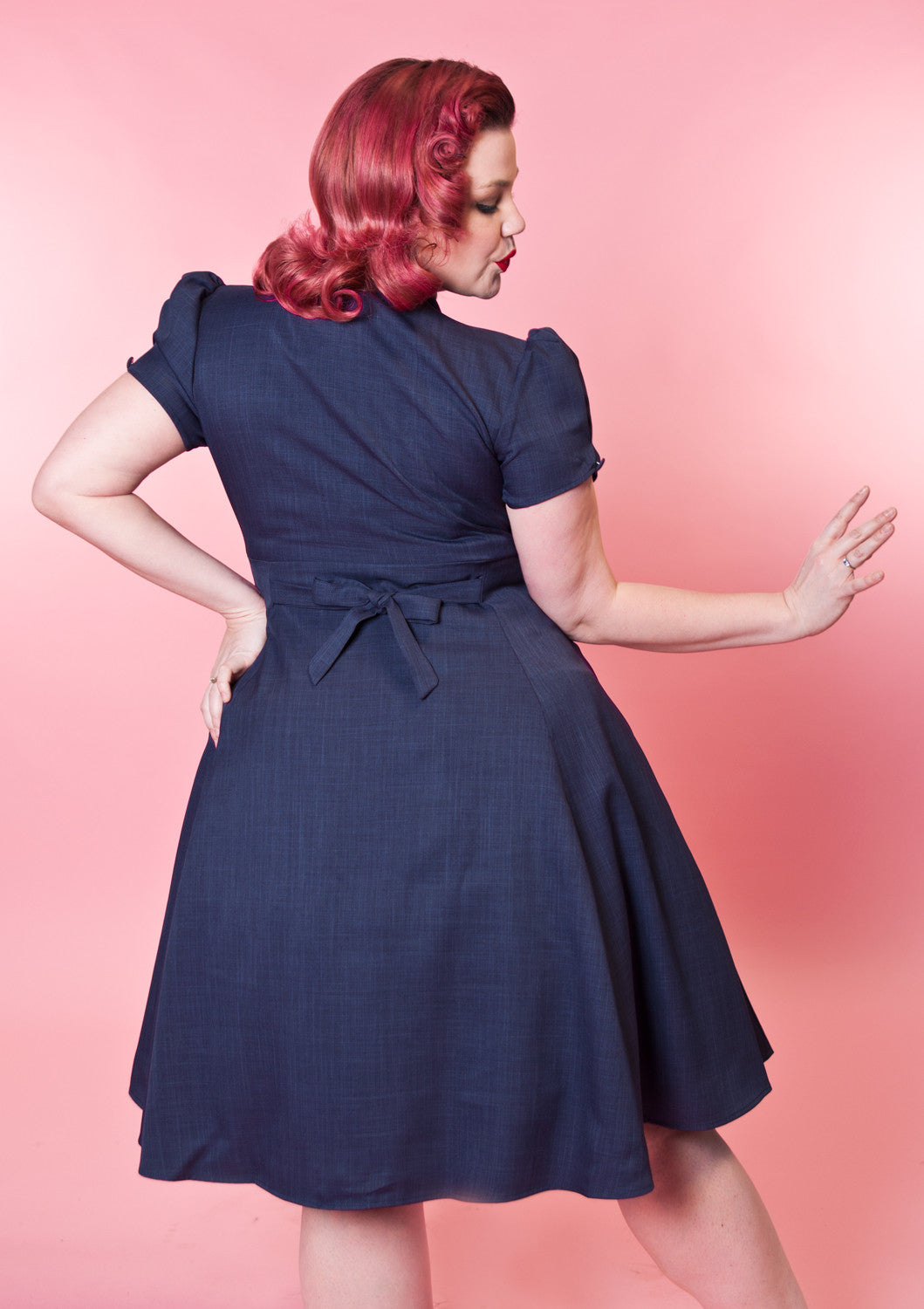 Manhattan Dress - Navy - Heart of Haute